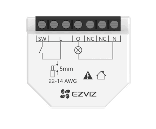 EZVIZ Smart Wi-Fi Relay T35W - Image 2