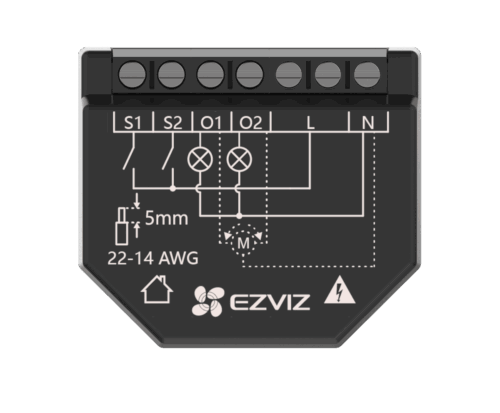 EZVIZ Smart Wi-Fi Relay T36 - Image 2