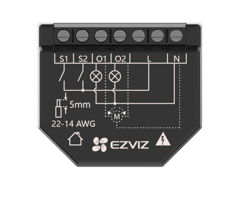 EZVIZ Smart Wi-Fi Relay T36 - Image 2