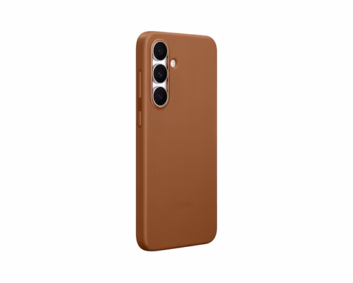 Samsung Kindsuit (Leather) Case for Galaxy S25 FE Tan - Image 2